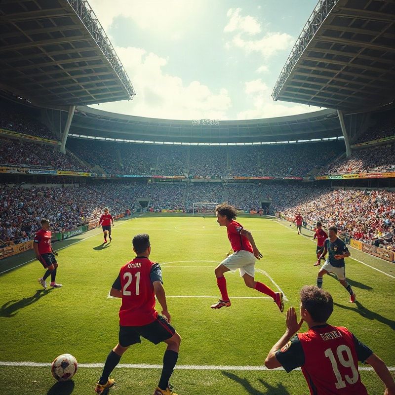 Duelo de meio-campo em partida do Flamengo no Maracanã lotado